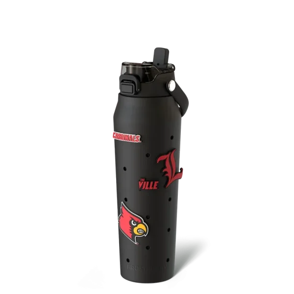 Bottle Buddy 32oz | Louisville Cardinals | Skin + Budz Bundle