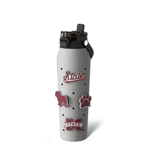 Bottle Buddy 32oz | Mississippi State Bulldogs | Skin + Budz Bundle