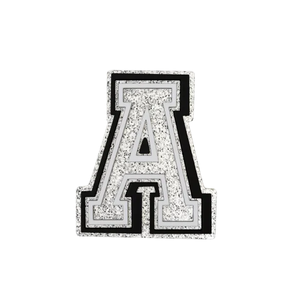 Budz | Silver Letter A