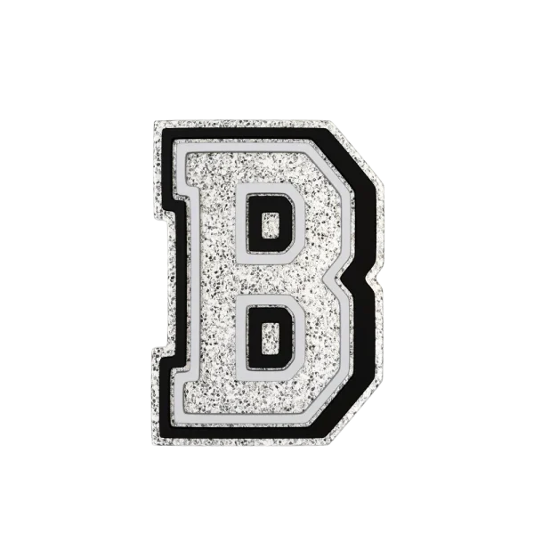 Budz | Silver Letter B