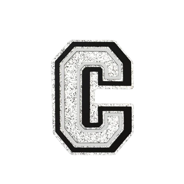 Budz | Silver Letter C