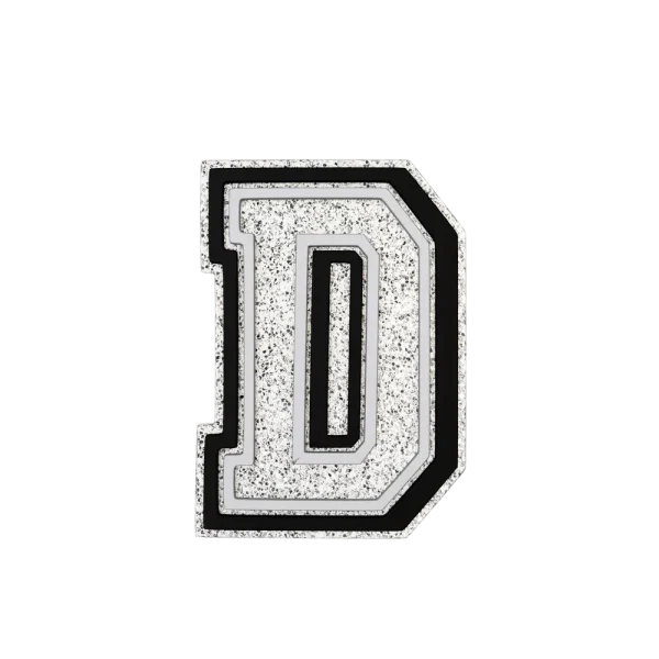 Budz | Silver Letter D