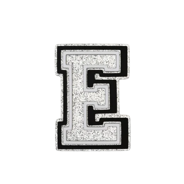 Budz | Silver Letter E