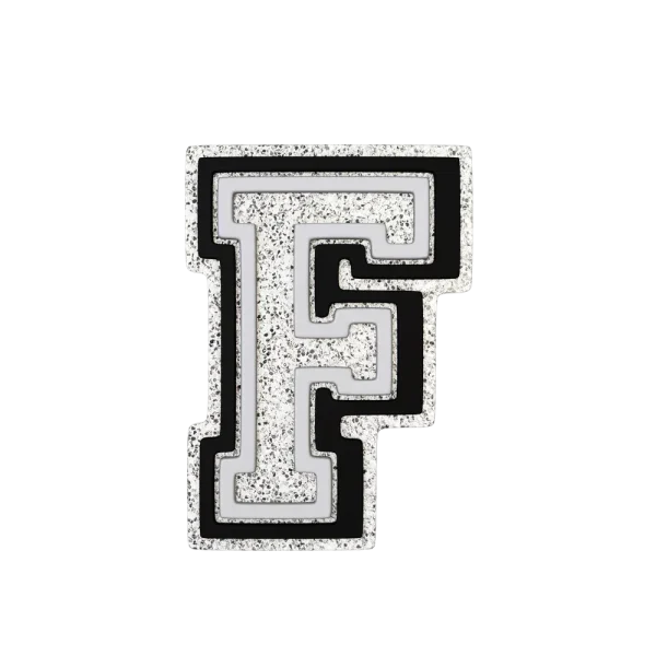 Budz | Silver Letter F