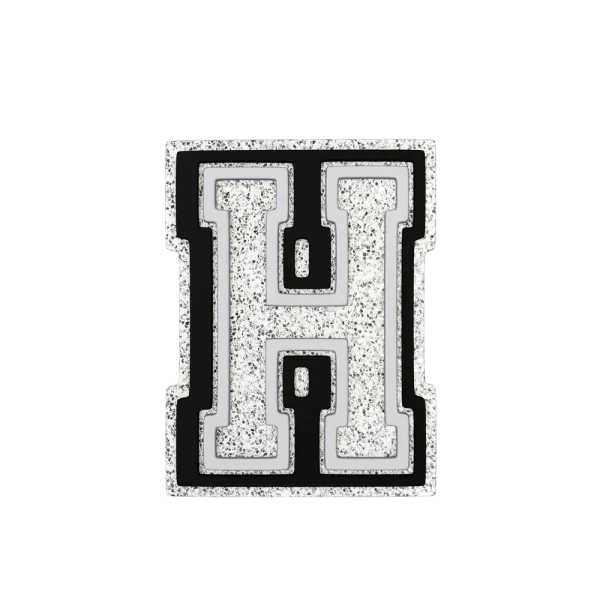 Budz | Silver Letter H