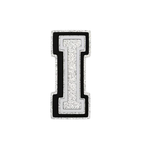 Budz | Silver Letter I