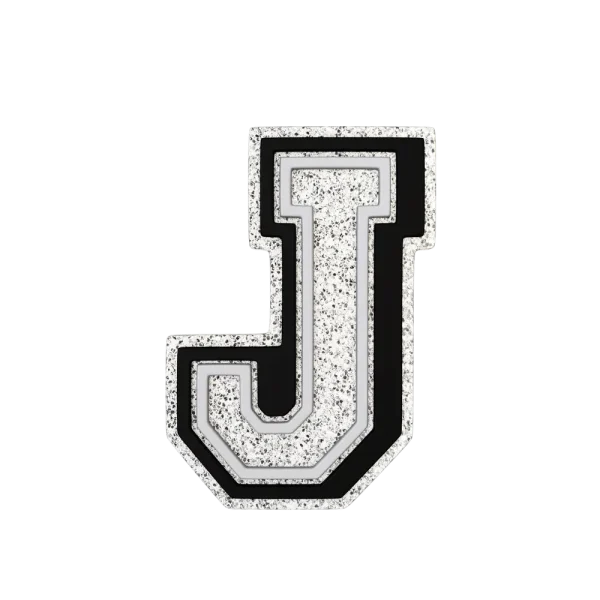 Budz | Silver Letter J