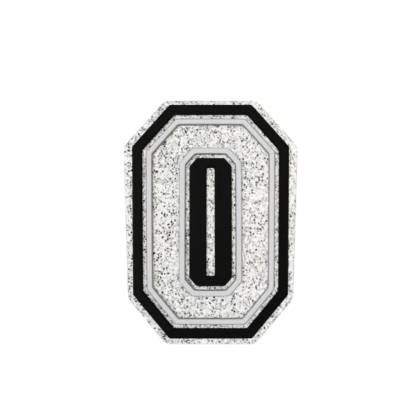 Budz | Silver Letter O