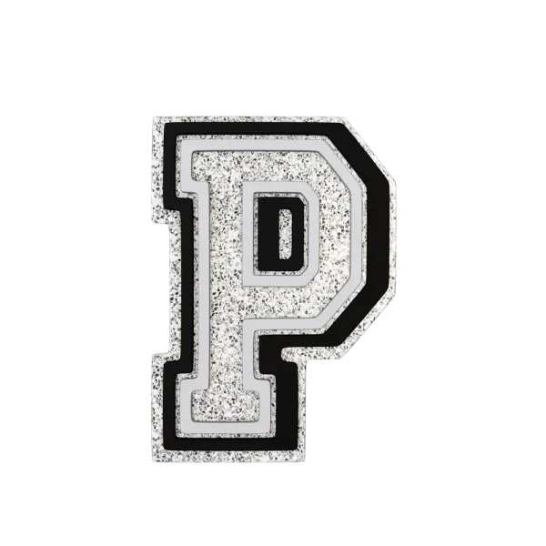 Budz | Silver Letter P