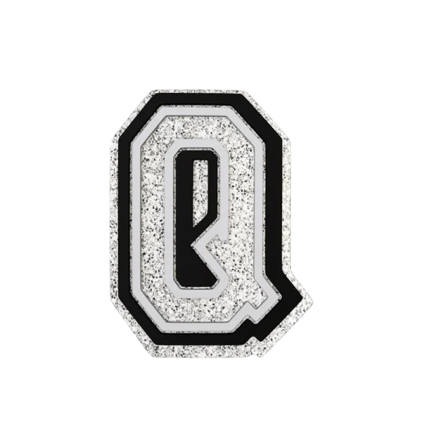 Budz | Silver Letter Q
