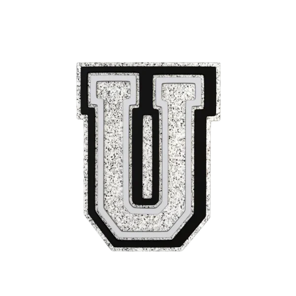 Budz | Silver Letter U
