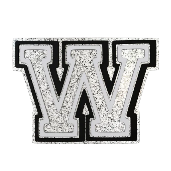 Budz | Silver Letter W