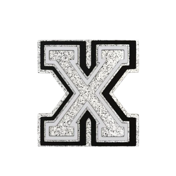 Budz | Silver Letter X